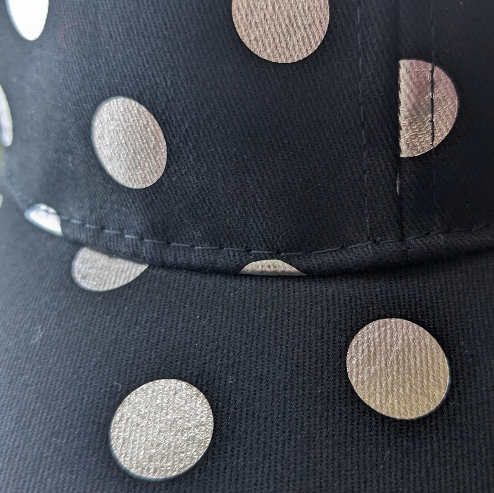 Disney Minnie Mouse Disney Park Bow Baseball cap NWT - Picture 4 of 5